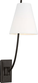 One Light Wall Sconce<br /><span style="color:#4AB0CE;">Entrega: 4-10 dias en USA</span><br /><span style="color:#4AB0CE;font-size:60%;">PREGUNTE POR ENTREGA EN PANAMA</span><br />Collection: Marina<br />Finish: Aged Iron | Aged Iron