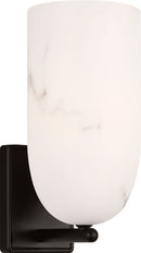 One Light Wall Sconce<br /><span style="color:#4AB0CE;">Entrega: 10-11 semanas en USA</span><br /><span style="color:#4AB0CE;font-size:60%;">PREGUNTE POR ENTREGA EN PANAMA</span><br />Collection: Savina<br />Finish: Aged Iron | Aged Iron