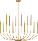 12 Light Chandelier<br /><span style="color:#4AB0CE;">Entrega: 4-10 dias en USA</span><br /><span style="color:#4AB0CE;font-size:60%;">PREGUNTE POR ENTREGA EN PANAMA</span><br />Collection: Lois<br />Finish: Burnished Brass | Burnished Brass