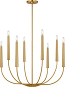 Eight Light Chandelier<br /><span style="color:#4AB0CE;">Entrega: 4-10 dias en USA</span><br /><span style="color:#4AB0CE;font-size:60%;">PREGUNTE POR ENTREGA EN PANAMA</span><br />Collection: Lois<br />Finish: Burnished Brass | Burnished Brass
