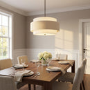 Visual Comfort Studio - EP1184AI - Four Light Hanging Shade - Belaro - Aged Iron | Aged Iron