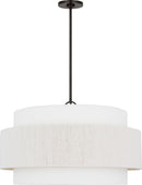 Four Light Hanging Shade<br /><span style="color:#4AB0CE;">Entrega: 4-10 dias en USA</span><br /><span style="color:#4AB0CE;font-size:60%;">PREGUNTE POR ENTREGA EN PANAMA</span><br />Collection: Belaro<br />Finish: Aged Iron | Aged Iron