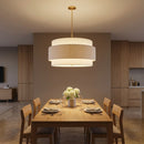 Visual Comfort Studio - EP1196GD - Six Light Hanging Shade - Belaro - Gild | Gild