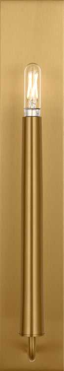 One Light Wall Sconce<br /><span style="color:#4AB0CE;">Entrega: 4-10 dias en USA</span><br /><span style="color:#4AB0CE;font-size:60%;">PREGUNTE POR ENTREGA EN PANAMA</span><br />Collection: Lois<br />Finish: Burnished Brass | Burnished Brass