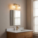 Visual Comfort Studio - HV1002BBS - Two Light Bath - Serafina - Burnished Brass | Burnished Brass