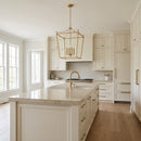 Visual Comfort Studio - KSC1183BBS - Three Light Lantern - Carlyle - Burnished Brass | Burnished Brass