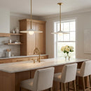 Visual Comfort Studio - KSP1191BBS - LED Pendant - Endicott - Burnished Brass | Burnished Brass