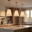 Visual Comfort Studio - KSP1213BBS - Three Light Hanging Shade - Beauvoir - Burnished Brass | Burnished Brass