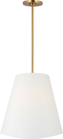 Three Light Hanging Shade<br /><span style="color:#4AB0CE;">Entrega: 4-10 dias en USA</span><br /><span style="color:#4AB0CE;font-size:60%;">PREGUNTE POR ENTREGA EN PANAMA</span><br />Collection: Beauvoir<br />Finish: Burnished Brass | Burnished Brass