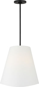 Three Light Hanging Shade<br /><span style="color:#4AB0CE;">Entrega: 4-10 dias en USA</span><br /><span style="color:#4AB0CE;font-size:60%;">PREGUNTE POR ENTREGA EN PANAMA</span><br />Collection: Beauvoir<br />Finish: Midnight Black | Midnight Black