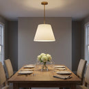 Visual Comfort Studio - KSP1224BBS - Four Light Hanging Shade - Beauvoir - Burnished Brass | Burnished Brass