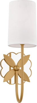 One Light Wall Sconce<br /><span style="color:#4AB0CE;">Entrega: 4-10 dias en USA</span><br /><span style="color:#4AB0CE;font-size:60%;">PREGUNTE POR ENTREGA EN PANAMA</span><br />Collection: Spencer<br />Finish: Burnished Brass | Burnished Brass
