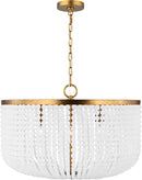 Eight Light Chandelier<br /><span style="color:#4AB0CE;">Entrega: 5-6 semanas en USA</span><br /><span style="color:#4AB0CE;font-size:60%;">PREGUNTE POR ENTREGA EN PANAMA</span><br />Collection: Bellecour<br />Finish: Vintage Gild/Vintage Gild