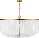 Eight Light Chandelier<br /><span style="color:#4AB0CE;">Entrega: 4-10 dias en USA</span><br /><span style="color:#4AB0CE;font-size:60%;">PREGUNTE POR ENTREGA EN PANAMA</span><br />Collection: Bellecour<br />Finish: Vintage Gild | Vintage Gild