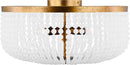Four Light Flush Mount<br /><span style="color:#4AB0CE;">Entrega: 4-10 dias en USA</span><br /><span style="color:#4AB0CE;font-size:60%;">PREGUNTE POR ENTREGA EN PANAMA</span><br />Collection: Bellecour<br />Finish: Vintage Gild | Vintage Gild
