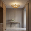 Visual Comfort Studio - LXF1024GD - Four Light Flush Mount - Dorelle - Gild | Gild