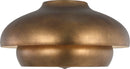 One Light Flush Mount<br /><span style="color:#4AB0CE;">Entrega: 4-10 dias en USA</span><br /><span style="color:#4AB0CE;font-size:60%;">PREGUNTE POR ENTREGA EN PANAMA</span><br />Collection: Solene<br />Finish: Vintage Gild | Vintage Gild