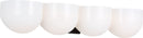 Four Light Bath<br /><span style="color:#4AB0CE;">Entrega: 4-10 dias en USA</span><br /><span style="color:#4AB0CE;font-size:60%;">PREGUNTE POR ENTREGA EN PANAMA</span><br />Collection: Cheverny<br />Finish: Aged Iron | Aged Iron