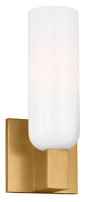 One Light Bath<br /><span style="color:#4AB0CE;">Entrega: 4-10 dias en USA</span><br /><span style="color:#4AB0CE;font-size:60%;">PREGUNTE POR ENTREGA EN PANAMA</span><br />Collection: Maroux<br />Finish: Burnished Brass | Burnished Brass