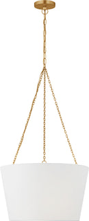 Three Light Hanging Shade<br /><span style="color:#4AB0CE;">Entrega: 4-10 dias en USA</span><br /><span style="color:#4AB0CE;font-size:60%;">PREGUNTE POR ENTREGA EN PANAMA</span><br />Collection: Herve<br />Finish: Gild/Gild