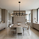 Visual Comfort Studio - SLC10940MBK - LED Chandelier - Silas - Midnight Black | Midnight Black