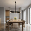 Visual Comfort Studio - SLC11032MBK - LED Chandelier - Silas - Midnight Black | Midnight Black