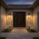 Visual Comfort Studio - SLO1371TXB - LED Wall Lantern - Sesha - Textured Black | Textured Black