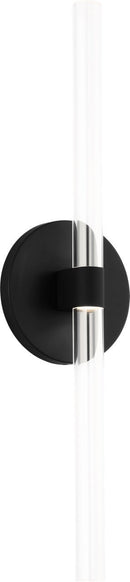 LED Wall Sconce<br /><span style="color:#4AB0CE;">Entrega: 2-3 semanas en USA</span><br /><span style="color:#4AB0CE;font-size:60%;">PREGUNTE POR ENTREGA EN PANAMA</span><br />Collection: Silas<br />Finish: Midnight Black | Midnight Black