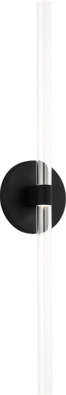 LED Wall Sconce<br /><span style="color:#4AB0CE;">Entrega: 4-10 dias en USA</span><br /><span style="color:#4AB0CE;font-size:60%;">PREGUNTE POR ENTREGA EN PANAMA</span><br />Collection: Silas<br />Finish: Midnight Black | Midnight Black