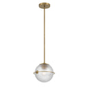One Light Mini Pendant<br /><span style="color:#4AB0CE;">Entrega: 4-10 dias en USA</span><br /><span style="color:#4AB0CE;font-size:60%;">PREGUNTE POR ENTREGA EN PANAMA</span><br />Collection: Luniva<br />Finish: Legacy Brass