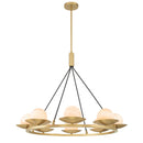 Eight Light Pendant<br /><span style="color:#4AB0CE;">Entrega: 4-10 dias en USA</span><br /><span style="color:#4AB0CE;font-size:60%;">PREGUNTE POR ENTREGA EN PANAMA</span><br />Collection: Olenne<br />Finish: Legacy Brass
