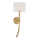 One Light Wall Sconce<br /><span style="color:#4AB0CE;">Entrega: 4-10 dias en USA</span><br /><span style="color:#4AB0CE;font-size:60%;">PREGUNTE POR ENTREGA EN PANAMA</span><br />Collection: Molvene<br />Finish: Legacy Brass