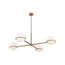 Four Light Chandelier<br /><span style="color:#4AB0CE;">Entrega: 4-10 dias en USA</span><br /><span style="color:#4AB0CE;font-size:60%;">PREGUNTE POR ENTREGA EN PANAMA</span><br />Collection: Orstyn<br />Finish: Legacy Brass