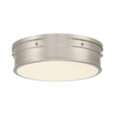 LED Flush Mount<br /><span style="color:#4AB0CE;">Entrega: 4-10 dias en USA</span><br /><span style="color:#4AB0CE;font-size:60%;">PREGUNTE POR ENTREGA EN PANAMA</span><br />Collection: Marnex<br />Finish: Brushed Nickel