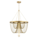 LED Pendant<br /><span style="color:#4AB0CE;">Entrega: 4-10 dias en USA</span><br /><span style="color:#4AB0CE;font-size:60%;">PREGUNTE POR ENTREGA EN PANAMA</span><br />Collection: Jezelle<br />Finish: Legacy Brass