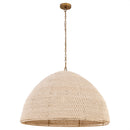 One Light Pendant<br /><span style="color:#4AB0CE;">Entrega: 4-10 dias en USA</span><br /><span style="color:#4AB0CE;font-size:60%;">PREGUNTE POR ENTREGA EN PANAMA</span><br />Collection: Fernwood<br />Finish: Legacy Brass