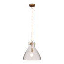 One Light Pendant<br /><span style="color:#4AB0CE;">Entrega: 6-7 semanas en USA</span><br /><span style="color:#4AB0CE;font-size:60%;">PREGUNTE POR ENTREGA EN PANAMA</span><br />Collection: Sevara<br />Finish: Legacy Brass