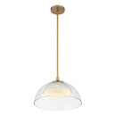LED Convertible Pendant/Semi-Flush<br /><span style="color:#4AB0CE;">Entrega: 4-10 dias en USA</span><br /><span style="color:#4AB0CE;font-size:60%;">PREGUNTE POR ENTREGA EN PANAMA</span><br />Collection: Halwynd<br />Finish: Legacy Brass
