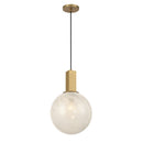 One Light Pendant<br /><span style="color:#4AB0CE;">Entrega: 4-10 dias en USA</span><br /><span style="color:#4AB0CE;font-size:60%;">PREGUNTE POR ENTREGA EN PANAMA</span><br />Collection: Narra<br />Finish: Legacy Brass