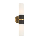 Two Light Wall Sconce<br /><span style="color:#4AB0CE;">Entrega: 9-10 semanas en USA</span><br /><span style="color:#4AB0CE;font-size:60%;">PREGUNTE POR ENTREGA EN PANAMA</span><br />Collection: Linthor<br />Finish: Legacy Brass