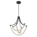 LED Chandelier<br /><span style="color:#4AB0CE;">Entrega: 4-10 dias en USA</span><br /><span style="color:#4AB0CE;font-size:60%;">PREGUNTE POR ENTREGA EN PANAMA</span><br />Collection: Pearl<br />Finish: Dark Matte Black