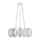 LED Chandelier<br /><span style="color:#4AB0CE;">Entrega: 4-10 dias en USA</span><br /><span style="color:#4AB0CE;font-size:60%;">PREGUNTE POR ENTREGA EN PANAMA</span><br />Collection: Cortez<br />Finish: Antique White