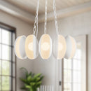 Alora - CH305725AW - LED Chandelier - Cortez - Antique White