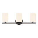 Kuzco Lighting - VL0712722BK - Three Light Bathroom Vanity - Ezra - Black