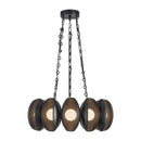 LED Chandelier<br /><span style="color:#4AB0CE;">Entrega: 4-10 dias en USA</span><br /><span style="color:#4AB0CE;font-size:60%;">PREGUNTE POR ENTREGA EN PANAMA</span><br />Collection: Cortez<br />Finish: Urban Bronze