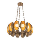 LED Chandelier<br /><span style="color:#4AB0CE;">Entrega: 4-10 dias en USA</span><br /><span style="color:#4AB0CE;font-size:60%;">PREGUNTE POR ENTREGA EN PANAMA</span><br />Collection: Cortez<br />Finish: Vintage Brass