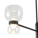 LED Chandelier<br /><span style="color:#4AB0CE;">Entrega: 1-2 semanas en USA</span><br /><span style="color:#4AB0CE;font-size:60%;">PREGUNTE POR ENTREGA EN PANAMA</span><br />Collection: Sutton<br />Finish: Urban Bronze/Clear Glass