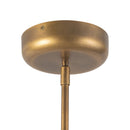 LED Chandelier<br /><span style="color:#4AB0CE;">Entrega: 1-2 semanas en USA</span><br /><span style="color:#4AB0CE;font-size:60%;">PREGUNTE POR ENTREGA EN PANAMA</span><br />Collection: Sutton<br />Finish: Vintage Brass/Smoked Glass
