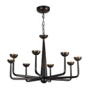 LED Chandelier<br /><span style="color:#4AB0CE;">Entrega: 4-10 dias en USA</span><br /><span style="color:#4AB0CE;font-size:60%;">PREGUNTE POR ENTREGA EN PANAMA</span><br />Collection: Spade<br />Finish: Urban Bronze