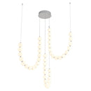 LED Chandelier<br /><span style="color:#4AB0CE;">Entrega: 4-10 dias en USA</span><br /><span style="color:#4AB0CE;font-size:60%;">PREGUNTE POR ENTREGA EN PANAMA</span><br />Collection: Akoya<br />Finish: Chrome